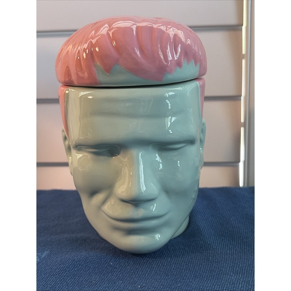 2024 Target Bullseye Halloween Pastel Frankenstein Ceramic Canister / Jar